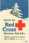 Answer the Red Cross Christmas roll call, 1918