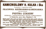 Pracownia rzezbiarsko-kamieniarska P. Cekiery