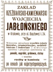 Zaklad rzezbiarsko-kamieniarski W. Jablonskiego
