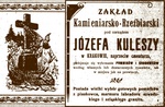 Zaklad kamieniarsko-rzezbiarski J. Kuleszy
