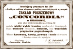 Zaklad pogrzebowy “Concordia” J. K. Pekulskiego