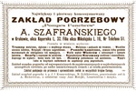 Zaklad pogrzebowy A. Szafranskiego