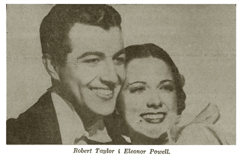 Robert Taylor i Eleonor Powell